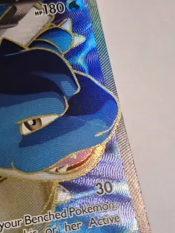 Pokemon TCG: Blastoise EX (142/146) - XY, Full Art Holo NM - Image 4