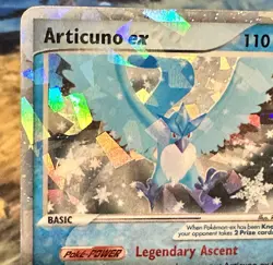 Articuno Ex 114/112 Pokemon FireRed & LeafGreen Cracked Ice Holo Near Mint - Image 3