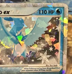 Articuno Ex 114/112 Pokemon FireRed & LeafGreen Cracked Ice Holo Near Mint - Image 4