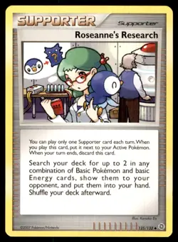 2007 Diamond & Pearl - Secret Wonders Roseanne’s Research Uncommon #125 - Image 1