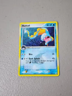 Pokemon TCG Huntail 19/101 EX Hidden Legends Reverse Holo - NM - Image 1