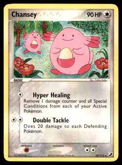 2005 EX - Unseen Forces Chansey Basic/Rare #20 - Image 1