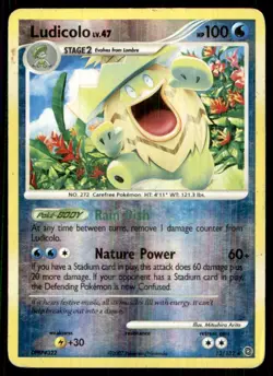 2007 Diamond & Pearl - Secret Wonders Reverse Holo Ludicolo Stage 2/Rare Holo - Image 1