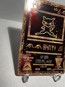 Ancient Mew Holo Foil Rare Promo Pokemon Movie 2000 Double Swirl NM / LP - Image 3