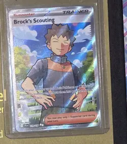 Brocks Scouting 179/159 Journey Together Ultra Rare Pokemon NM - Image 1