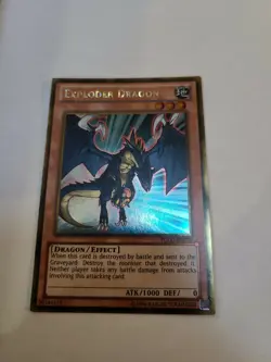 Yugioh - Exploder Dragon PGLD-EN071 1st/Unl Gold - NM - Image 1