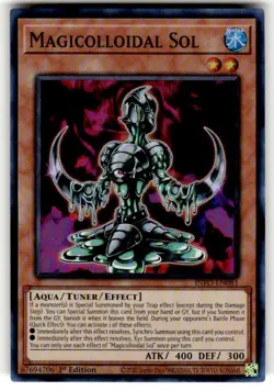 Yugioh! Magicolloidal Sol INFO-EN081 Super Rare 1st Ed NM - Image 1