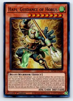 Hapi, Guidance of Horus Ultra Rare 25th Anniversary Tin: Dueling Mirrors MP24-EN - Image 1