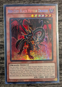Yu-Gi Oh!: Red-Eyes Black Meteor Dragon (Prismatic Secret Rare)(Duel. Mirrors) - Image 1