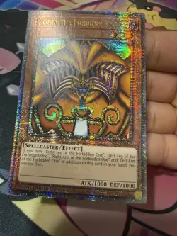 *COME GET THIS EXODIA HEAD* of the Forbidden One Quarter Century TN23-EN002 25th - Image 4