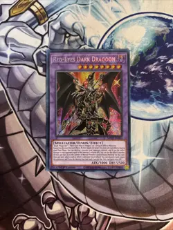 (SRH) Red-Eyes Dark Dragoon MP22-EN264 2022 Tin of the Pharaoh's Gods 1st Ed VLP - Image 1