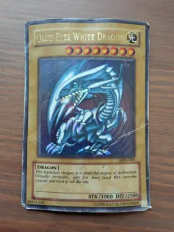 Yu-Gi-Oh Blue Eyes White Dragon sdk-e001 - Image 1