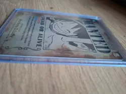 Monkey D Luffy Wanted Poster OP13-118 SP One Piece Card Game Alt Art - Image 2