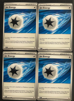 4x Jet Energy 190/193 x4 - Paldea Evolved - Pokemon TCG - Playset- NM pack fresh - Image 1
