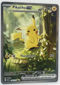 Pikachu EX 276/217 SIR Ascended Heroes Pokemon English - NM Grading Contender - Image 1