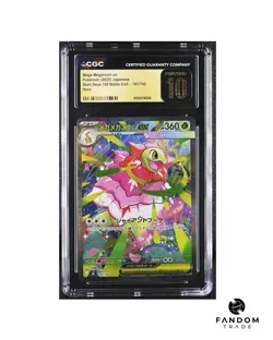 CGC 10 PRISTINE Mega Meganium ex 761/742 Pokemon Start Deck 100 - Image 1