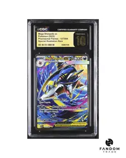 CGC 10 PRISTINE Mega Sharpedo ex 127/094 SIR Pokemon Phantasmal Flames - Image 1