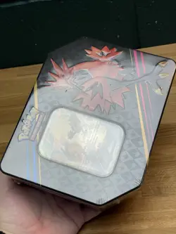 Pokemon TCG | Crown Zenith | Large Tin | New Sealed | Galarian Zapdos - Image 4