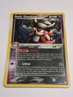 Pokemon TCG: Dark Slowking (9/109) - Team Rocket Returns, Holo NM - Image 1