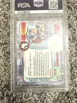 Topps Chrome 2000 Pokemon TV Spectra #9 Blastoise PSA 6 - Image 4