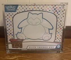 Pokemon TCG Scarlet & Violet 151 Elite Trainer Box ETB - Factory Sealed w/case - Image 1