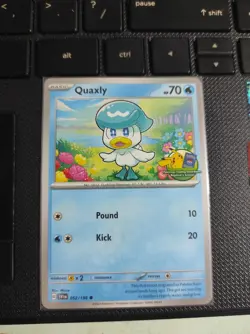 Pokemon TCG Asia Exclusive Beginner's Session Stamped Sprigatito Quaxly Fuecoco - Image 3