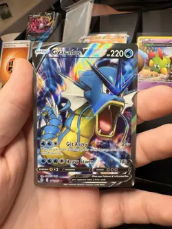 Pokemon Gyarados V Full Art Ultra Rare 171/203 Evolving Skies Holo Basic 220 HP - Image 1