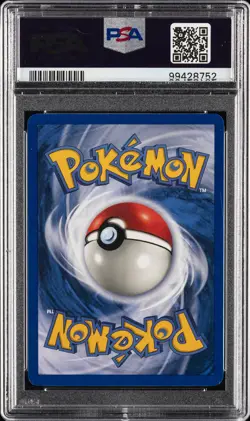 1999 POKEMON BASE SET UNLIMITED #14 RAICHU-HOLO PSA 8 - Image 2