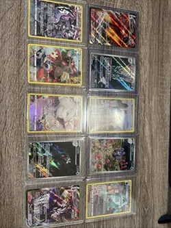 Pokemon TCG English Lot Of 10 - Various Sets - IR TG - NM - Image 1