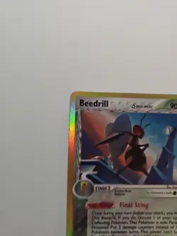 Beedrill 1/113 Pokemon EX Delta Species Reverse Holo Stamped - Image 4