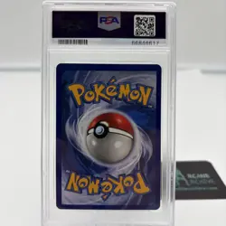 1999 Vintage Pokemon Lapras Fossil #10 1st Edition Holo Near Mint PSA 8 - Image 2