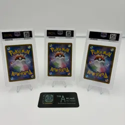 Pokemon Charizard Venusaur Blastoise 25th Anniversary JP Sequential PSA 10 Set! - Image 2