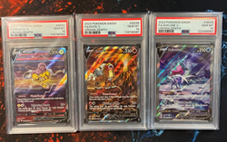 2023 Pokemon Raikou Suicune Entei V Crown Zenith Full Art SET of 3 PSA 10 - Image 1