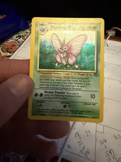 Pokemon Venomoth Holo Jungle 13/64 Rare Vintage 1999 NM - Image 3