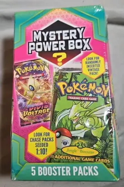 Pokemon Mystery Power Box 2022 New Sealed - Image 1