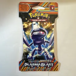 Pokemon Black & White Plasma Blast 2013 Sleeved Booster Pack Genesect Art SEALED - Image 1