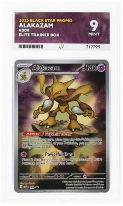 Pokemon TCG - Riolu #10 And Alakazam #9 - Black Star Promos - ACE 9 - Image 5