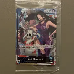 Boa Hancock Leader OP07-038 One Piece PSA Promo FOIL (Factory SEALED) - Image 2