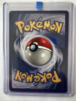 Pokemon TCG Hitmonchan Holo Rare Card Base Set 7/102 - Image 2