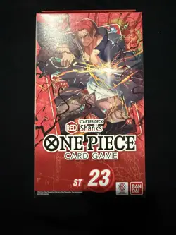 2x Sealed Bandai One Piece Card Game Red Shanks Starter Deck ST23 50 Cards - Image 2