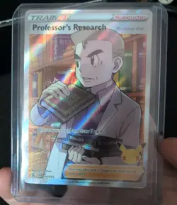 Pokemon 25th Anniversary Professor Oak Card Lot Of 2 NM - Image 3
