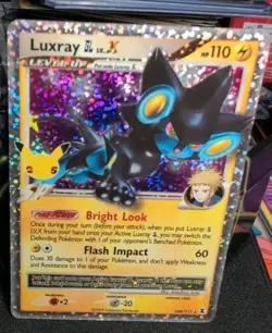 Pokemon TCG Luxray GL LV.X Holo Card Classic Collection 109/111 NM Condition - Image 1