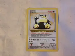 Pokemon Card Snorlax 27/64 Jungle Set Non Holo Rare WOTC Lightly Played - Image 1