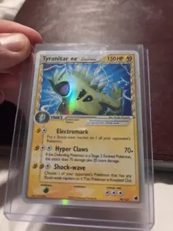 Pokemon Tyranitar ex 99/101 EX Dragon Frontiers Holo Rare 150HP 2006 Card - Image 1