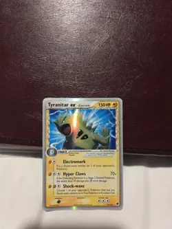 Pokemon Tyranitar ex 99/101 EX Dragon Frontiers Holo Rare 150HP 2006 Card - Image 3