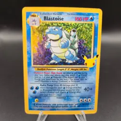 Blastoise 2/102 Pokemon Card - Celebrations: Classic Collection - NM - Image 1