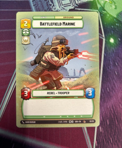 Star Wars Unlimited Hyperspace OP Card 01/20 Battlefield Marine NON FOIL - Image 1
