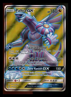 Palkia GX 147/156 Ultra Prism 2018 Full Art Holo Rare Pokemon Card TCG - Image 1