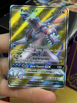 Palkia GX 147/156 Ultra Prism 2018 Full Art Holo Rare Pokemon Card TCG - Image 3