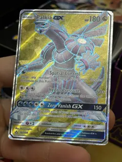 Palkia GX 147/156 Ultra Prism 2018 Full Art Holo Rare Pokemon Card TCG - Image 5